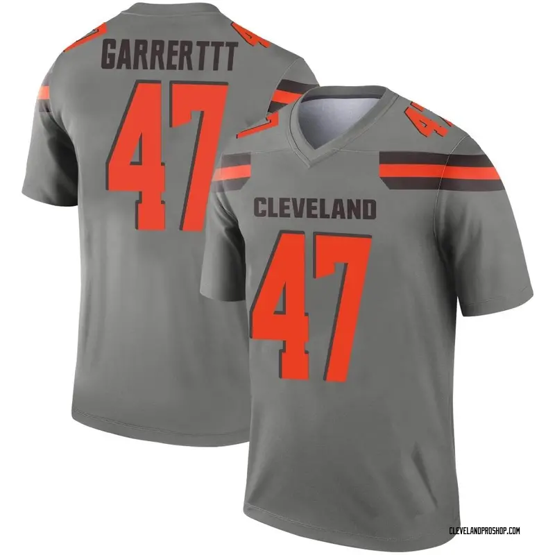 Men's Charley Hughlett Cleveland Browns Legend Inverted Silver Jersey