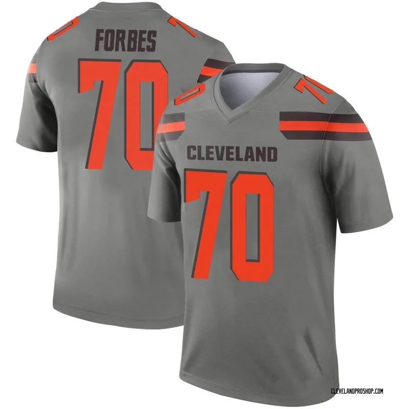 Lids Drew Forbes Cleveland Browns Fanatics Authentic Game-Used #70