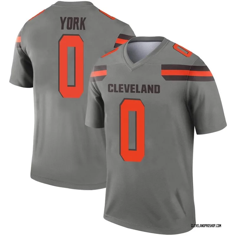 Orange Men's Cade York Cleveland Browns Legend Inverted Jersey