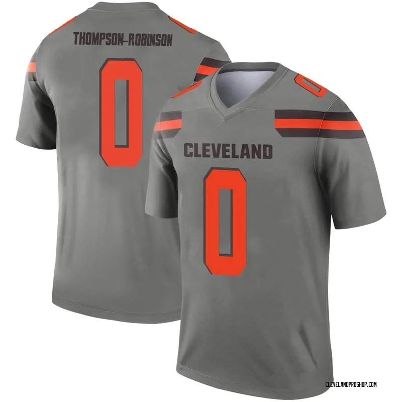 Youth Dorian Thompson-Robinson Cleveland Browns Legend Inverted Silver  Jersey