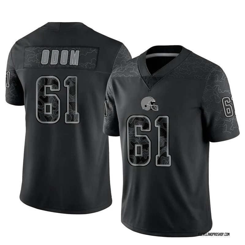 White Youth Chris Odom Cleveland Browns Limited Vapor Untouchable Jersey