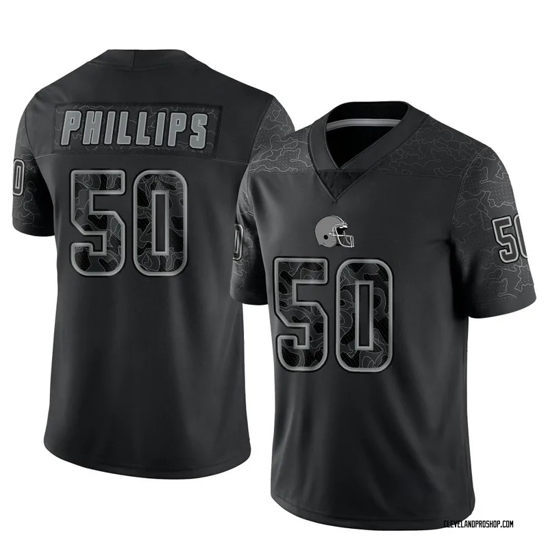 Cleveland Browns Jacob Phillips White Vapor Limited Jersey - Bluefink