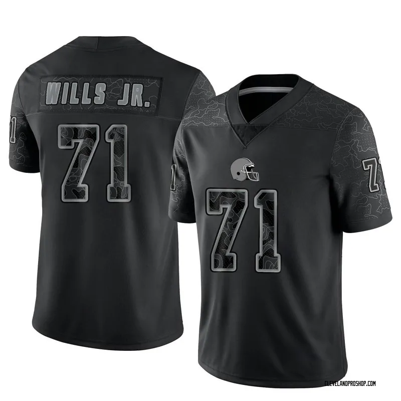 NFL_Jerseys Jersey Cleveland''Browns''Men #71 Jedrick Wills