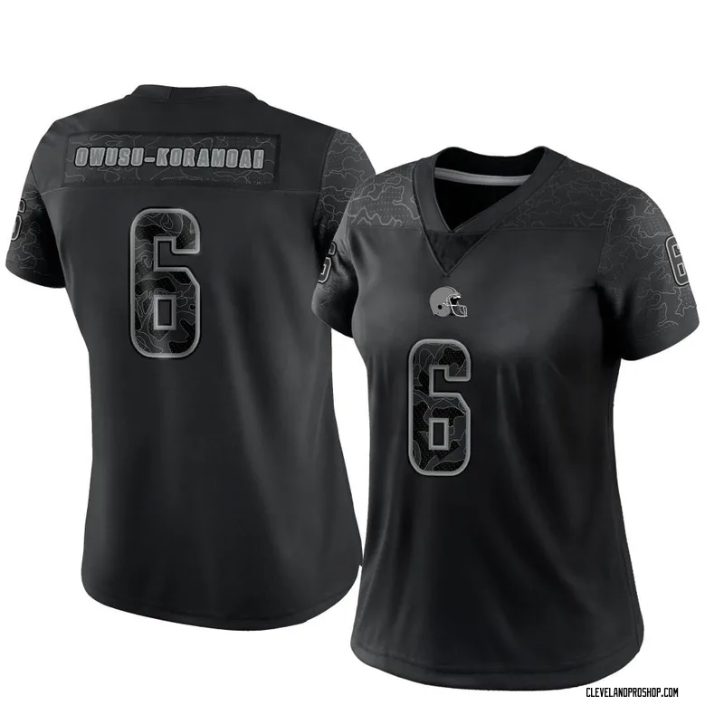 White Women's Jeremiah Owusu-Koramoah Cleveland Browns Limited Vapor  Untouchable Jersey