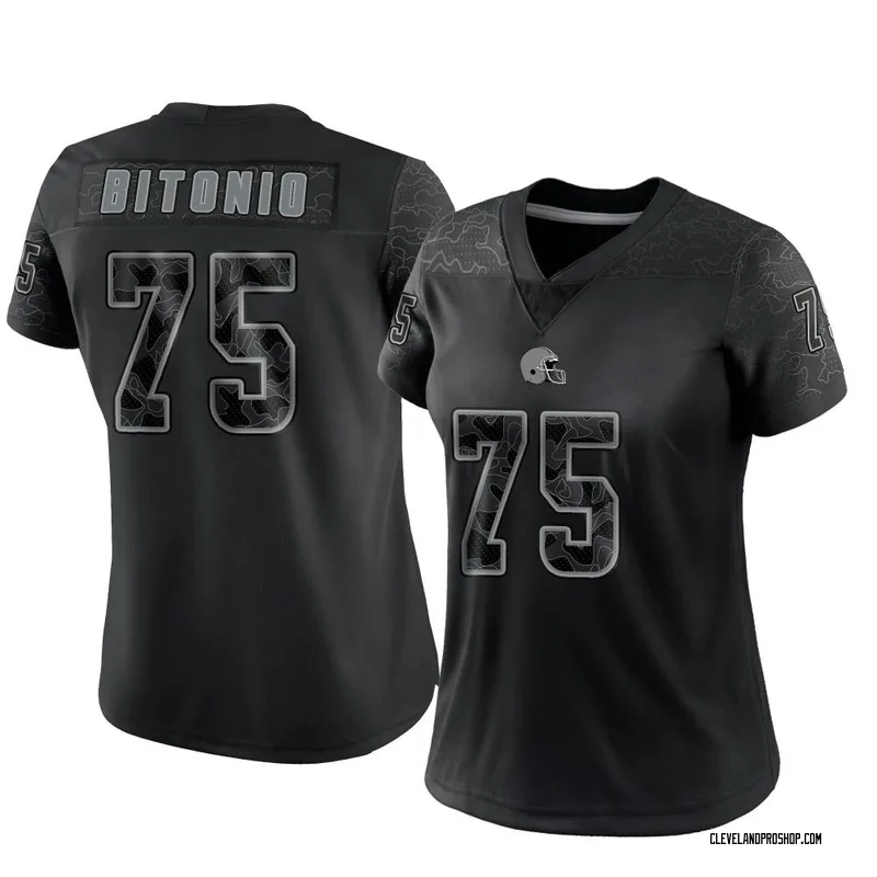 Joel Bitonio Cleveland Browns Practice-Used #75 Brown Jersey from the 2021  NFL Season