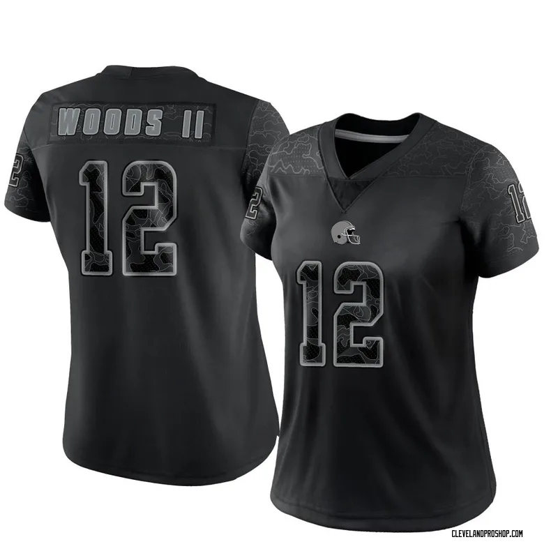 Michael Woods II Cleveland Browns Nike Women's Game Player Jersey - Brown