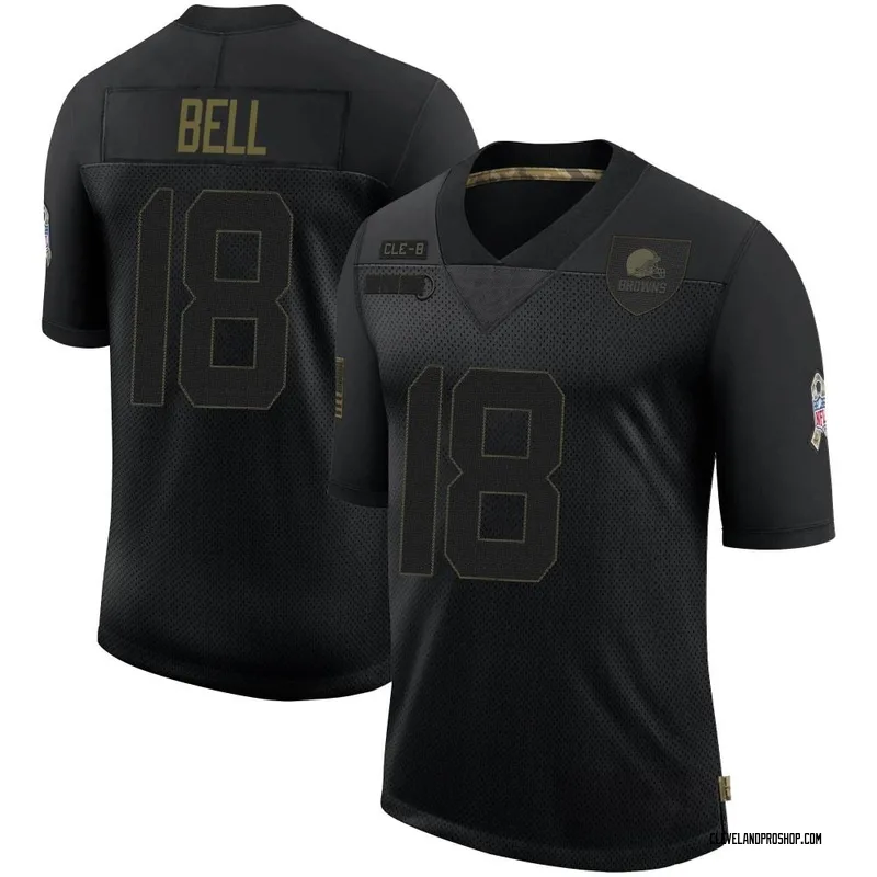 Brown Youth David Bell Cleveland Browns Game Team Color Jersey