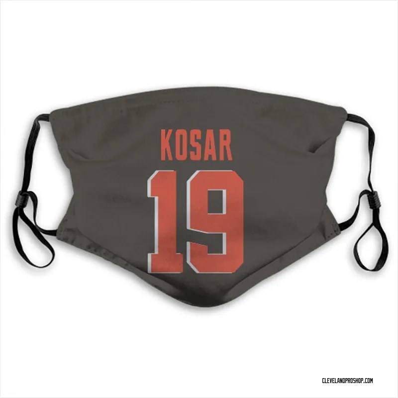 : Bernie Kosar Jersey #19 Cleveland Custom Stitched Brown  Football Various Sizes New No Brand/Logos Size M : Everything Else