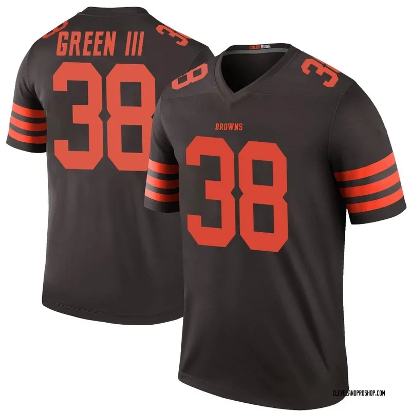 Aj green color store rush jersey youth