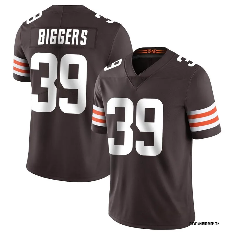 Limited Men's Chris Hubbard Brown Home Jersey - #74 Football Cleveland  Browns 100th Season Vapor Untouchable