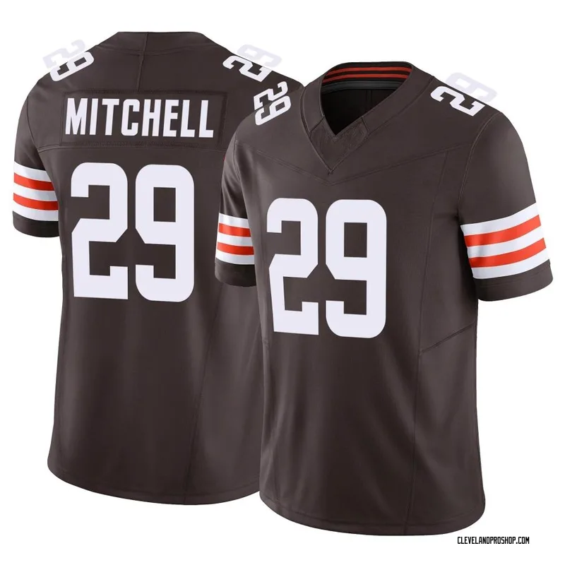 Men's Cleveland Browns Myles Garrett Nike Brown Vapor Limited Jersey