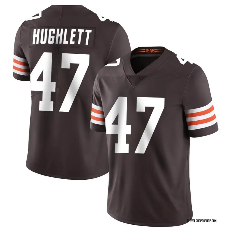 Brown Men's Charley Hughlett Cleveland Browns Limited Team Color