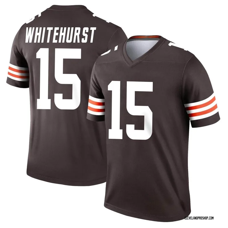 Brown Men s Charlie Whitehurst Cleveland Browns Legend Jersey