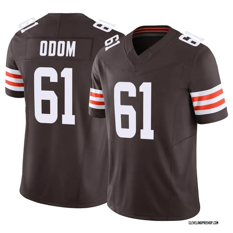 Personalized Cleveland Browns Jersey Limited Vapor Untouchable Player Brown Men's