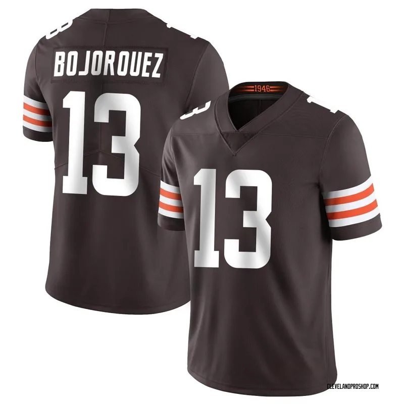 Corey Bojorquez Cleveland Browns Game-Used #13 Brown Jersey vs. New Orleans  Saints on December 24 2022