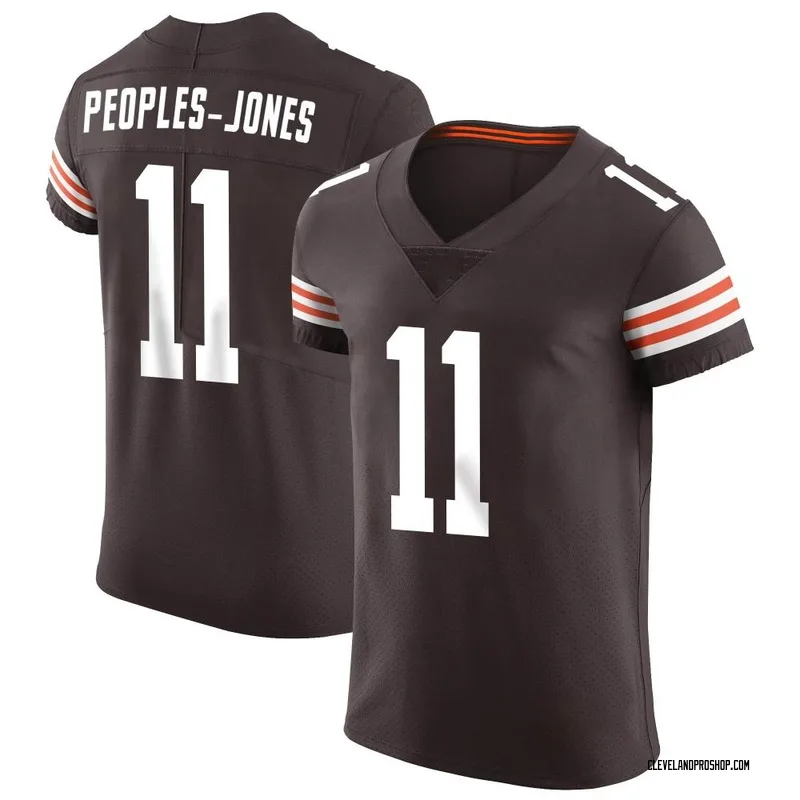 Gray Men's Donovan Peoples-Jones Cleveland Browns Game Atmosphere Fashion  Jersey