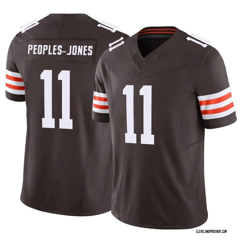 Donovan Peoples-Jones Brown Cleveland Browns Game-Used #11 Jersey