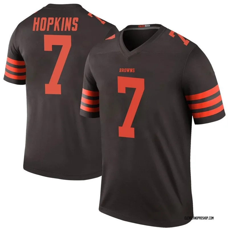 Brown Women's Myles Garrett Cleveland Browns Limited Color Rush Jersey