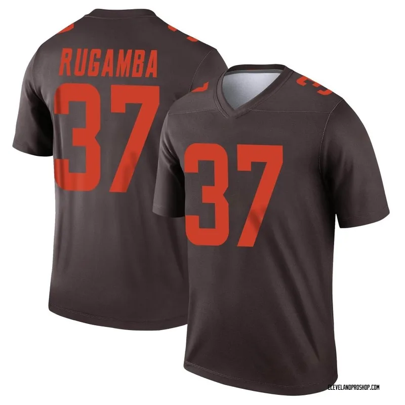 Brown Men's Emmanuel Rugamba Cleveland Browns Legend Alternate Jersey