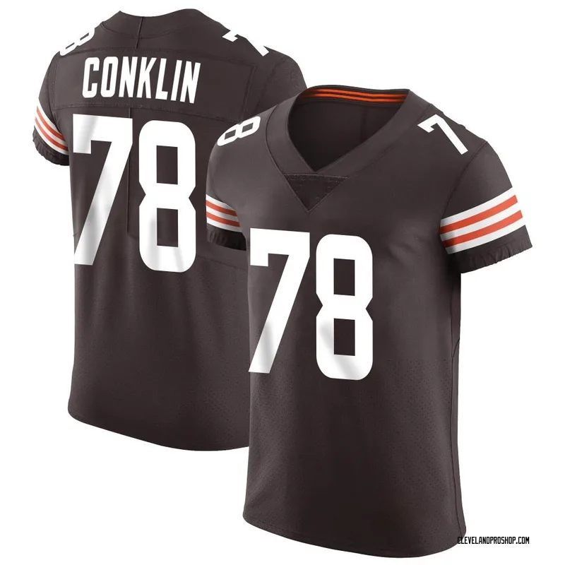 Jack Conklin Signed Custom Brown Jersey — TSE Cleveland