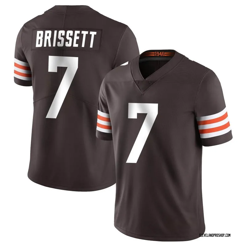 White Men's Jacoby Brissett Cleveland Browns Elite Vapor Jersey