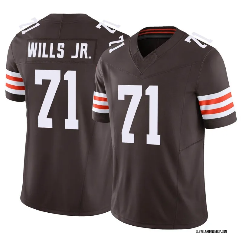 NFL_Jerseys Jersey Cleveland''Browns''Men #71 Jedrick Wills 13