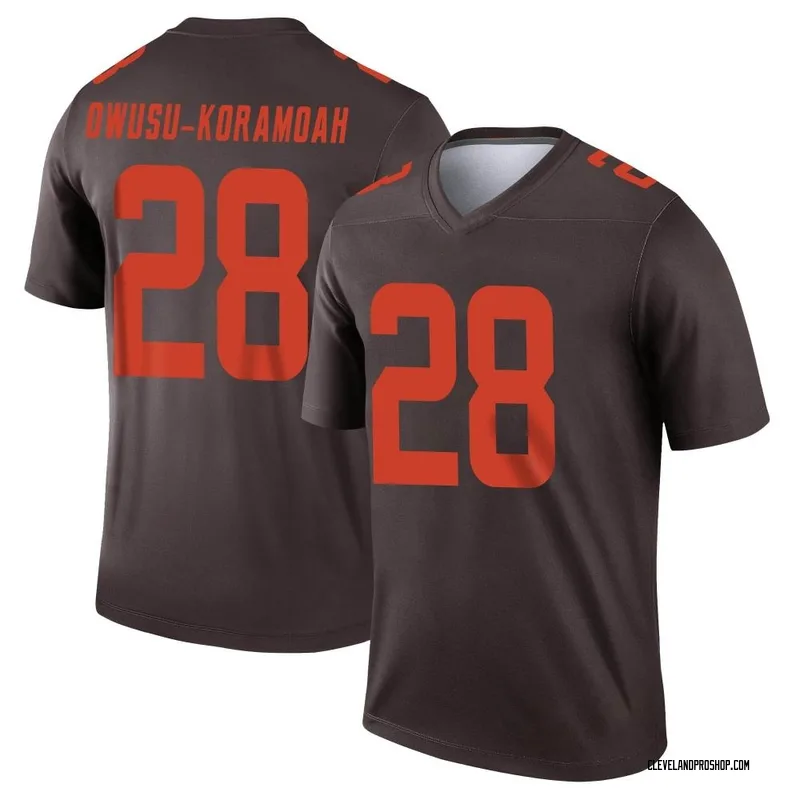 Brown Men's Jeremiah Owusu-Koramoah Cleveland Browns Legend Alternate Jersey