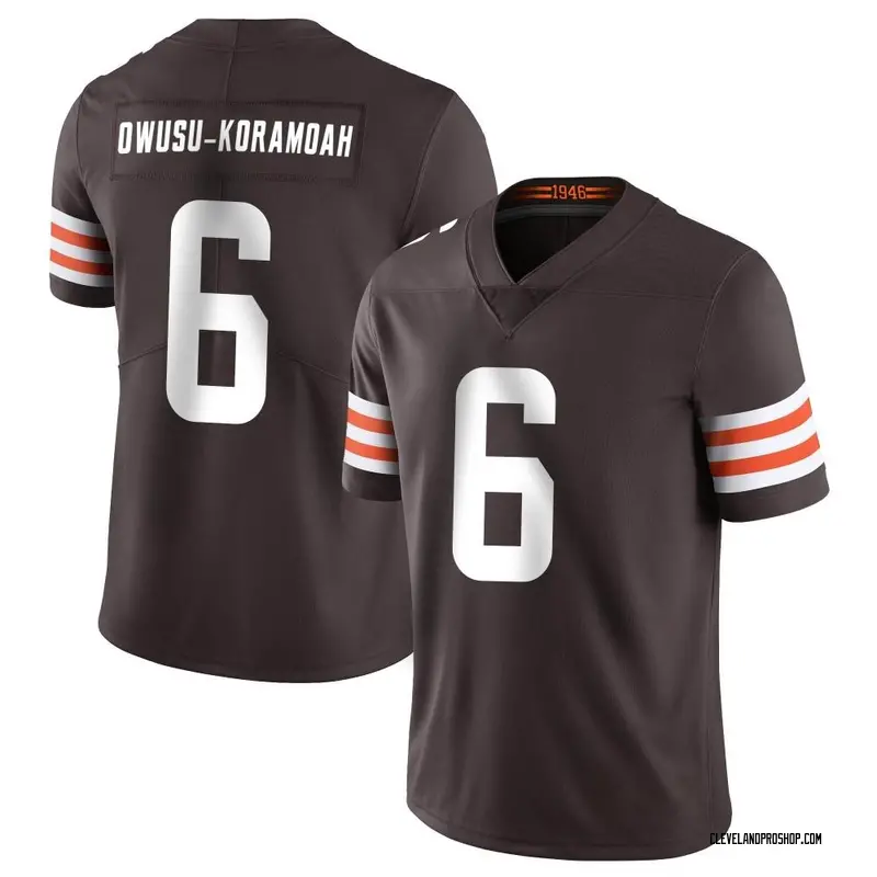 Jeremiah Owusu-Koramoah Cleveland Browns Nike Vapor Limited Jersey - White