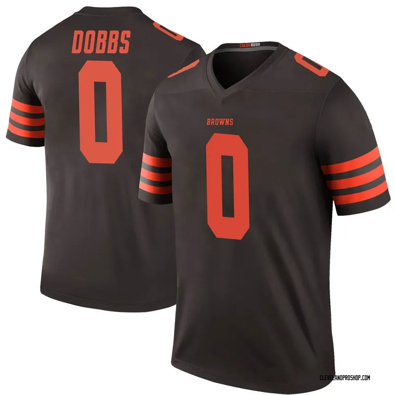 White Men's Joshua Dobbs Cleveland Browns Game Jersey