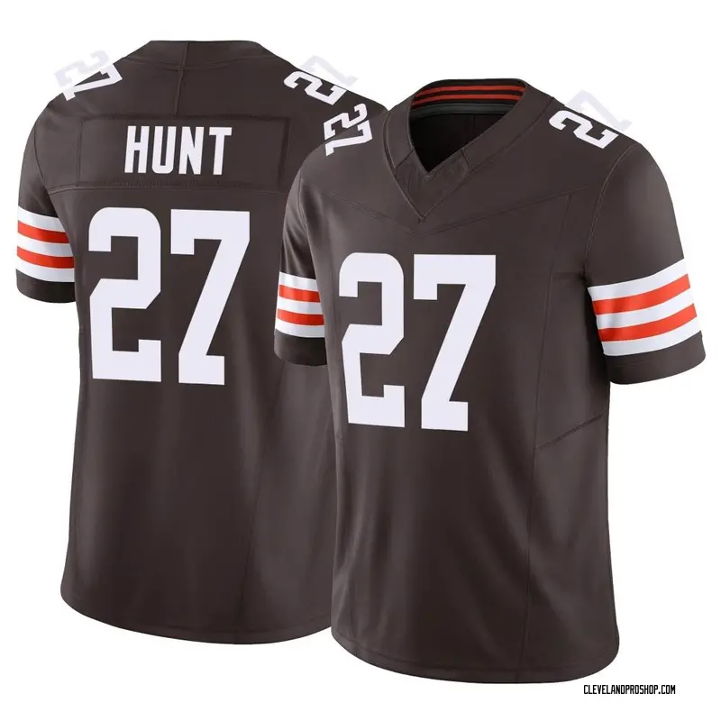 Kareem Hunt Men's Limited Brown Cleveland Browns Color Rush Jersey -  Cleveland Store