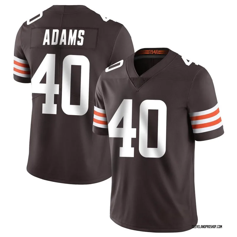 Orange Women's Matthew Adams Cleveland Browns Game Alternate Jersey