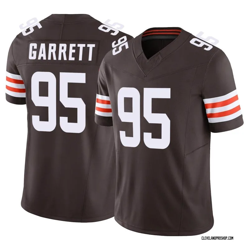 Nike Men's Nike Myles Garrett Brown Cleveland Browns Vapor Limited Jersey