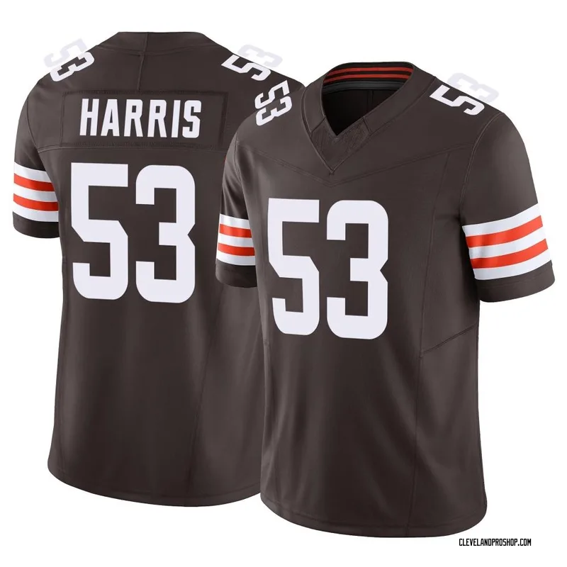 Orange Women's Nick Harris Cleveland Browns Legend Inverted Jersey