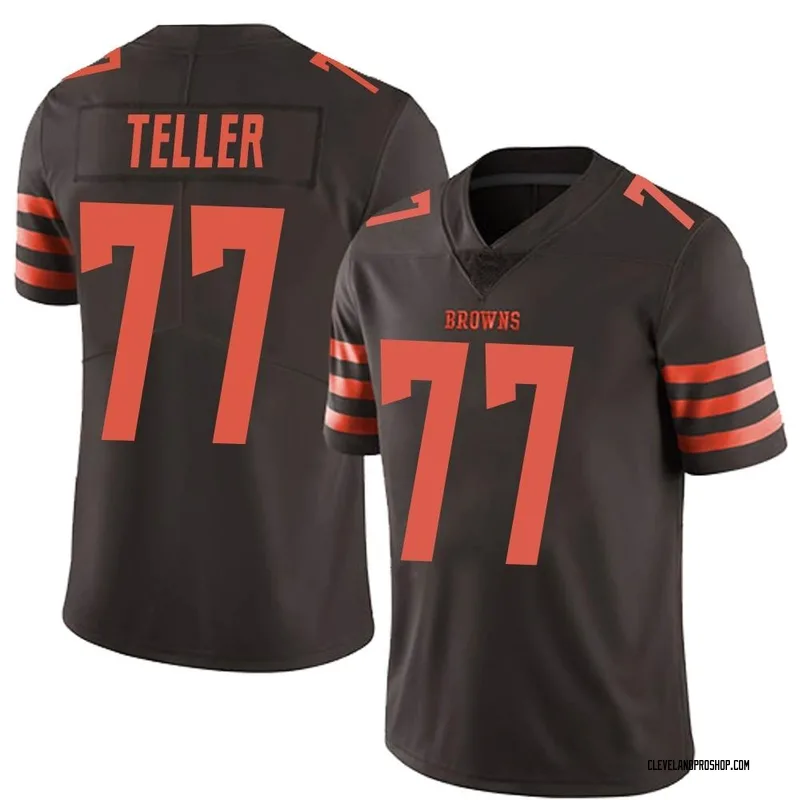 Brown Women's Myles Garrett Cleveland Browns Limited Color Rush Jersey