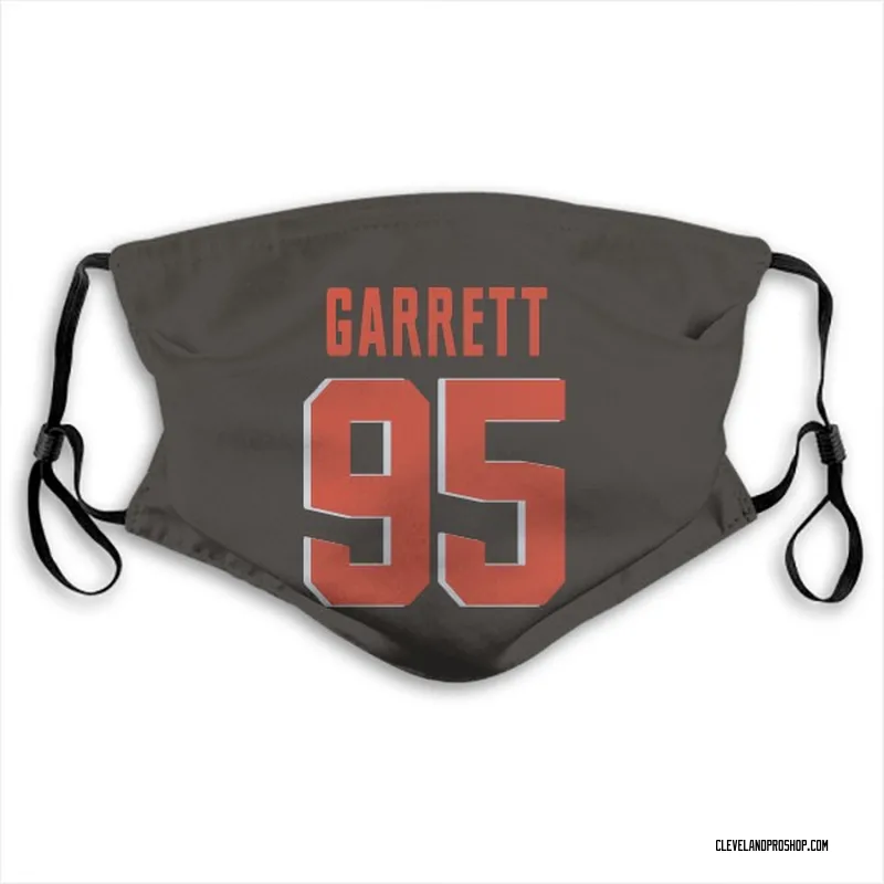 Black Men's Myles Garrett Cleveland Browns Limited Reflective Jersey