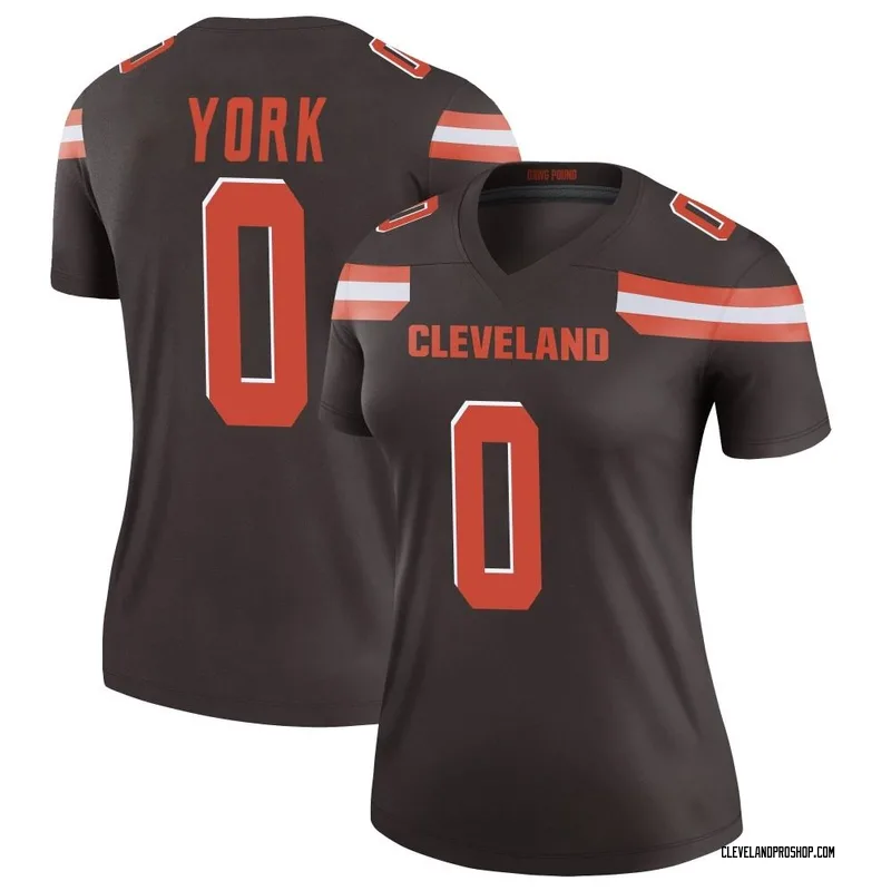 Brown Women's Cade York Cleveland Browns Legend Jersey