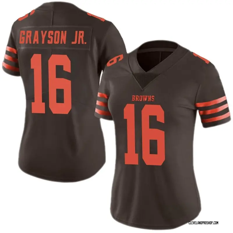 Jeremiah McKinnon Cleveland Browns Player-Issued #36 Brown