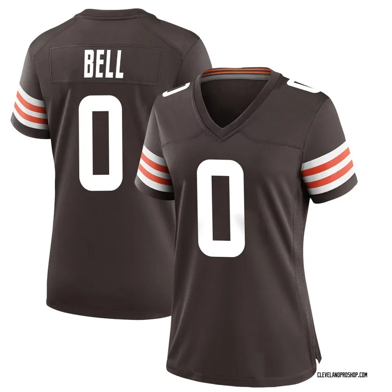 Brown Women's David Bell Cleveland Browns Game Team Color Jersey