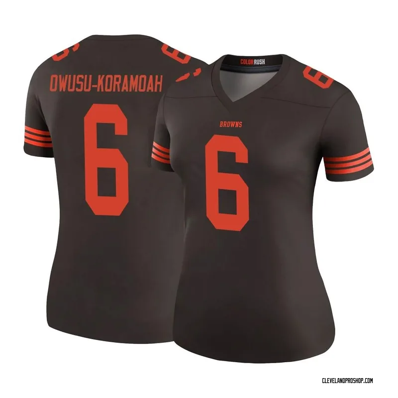 Top-selling Item] Browns Jeremiah Owusu-Koramoah 28 Vapor Limited White 3D  Unisex Jersey