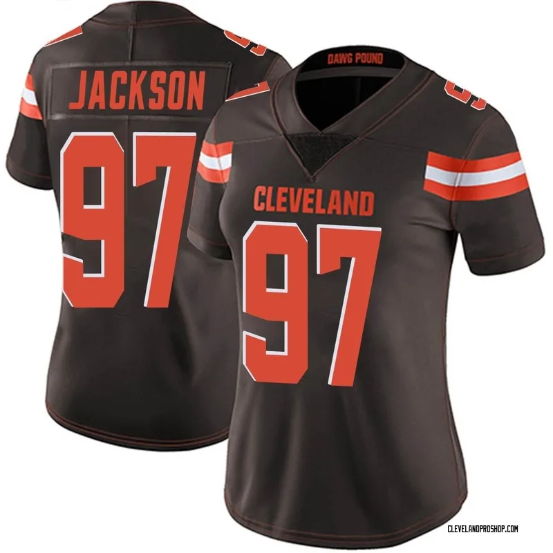 Women's Cleveland Browns Denzel Ward Nike Brown Game Jersey