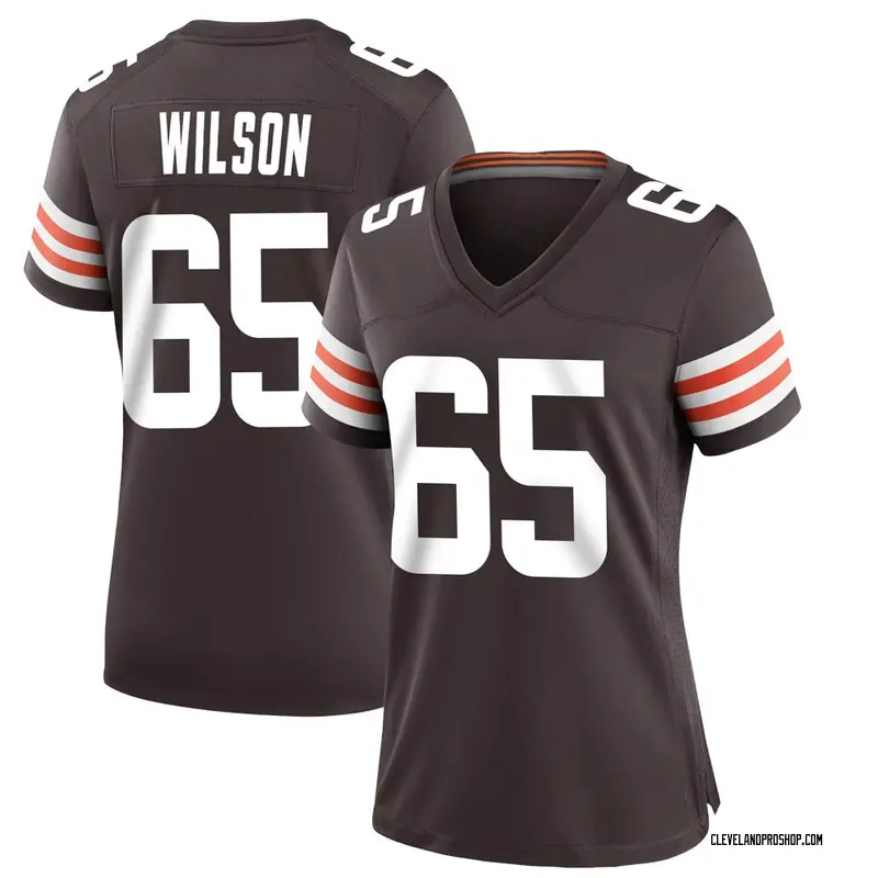 Brown Women's Marvin Wilson Cleveland Browns Limited Color Rush Jersey