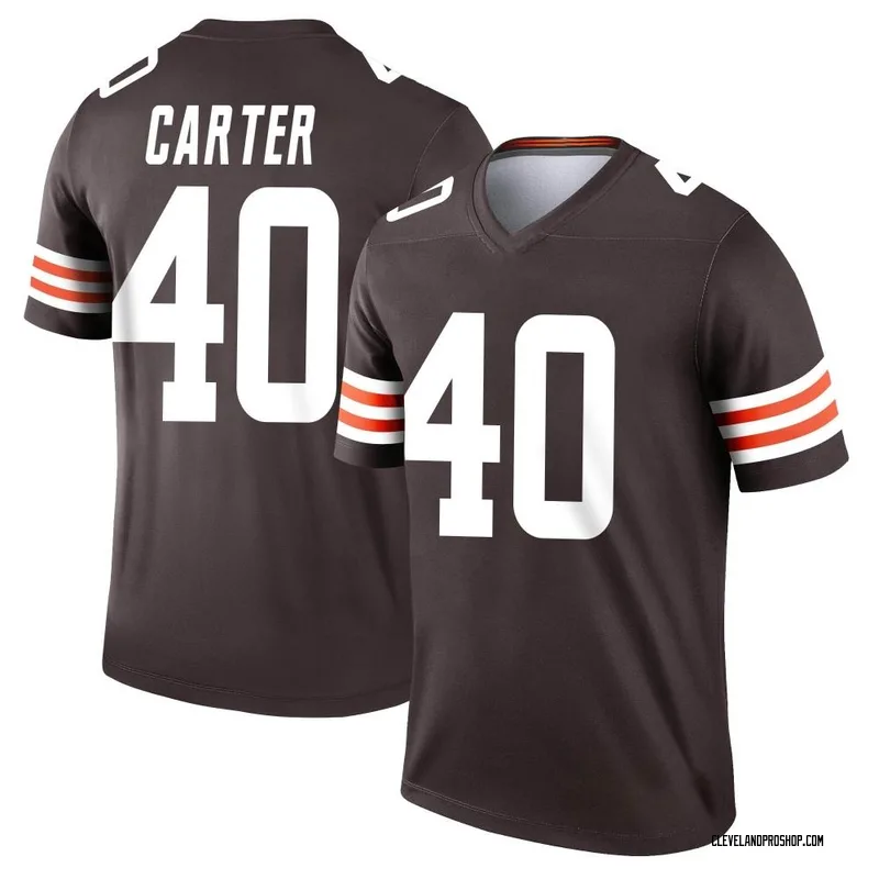 Brown Youth Jermaine Carter Cleveland Browns Legend Jersey