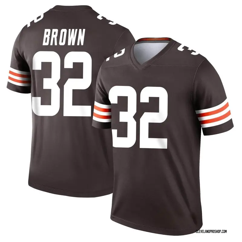 Brown Youth Jim Brown Cleveland Browns Legend Jersey