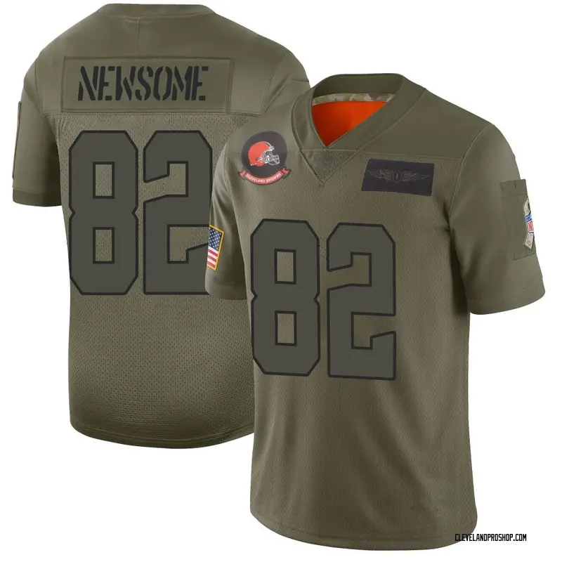 Camo Youth Ozzie Newsome Cleveland Browns Limited 2019 Salute to Service  Jersey