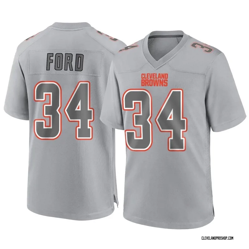 Top-selling Item] Cleveland Browns Jerome Ford 34 White Vapor Limited 3D  Unisex Jersey