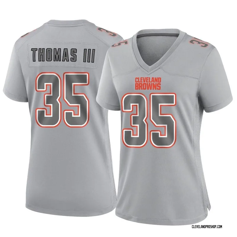 Brown Men's Charlie Thomas Cleveland Browns Limited Color Rush Jersey