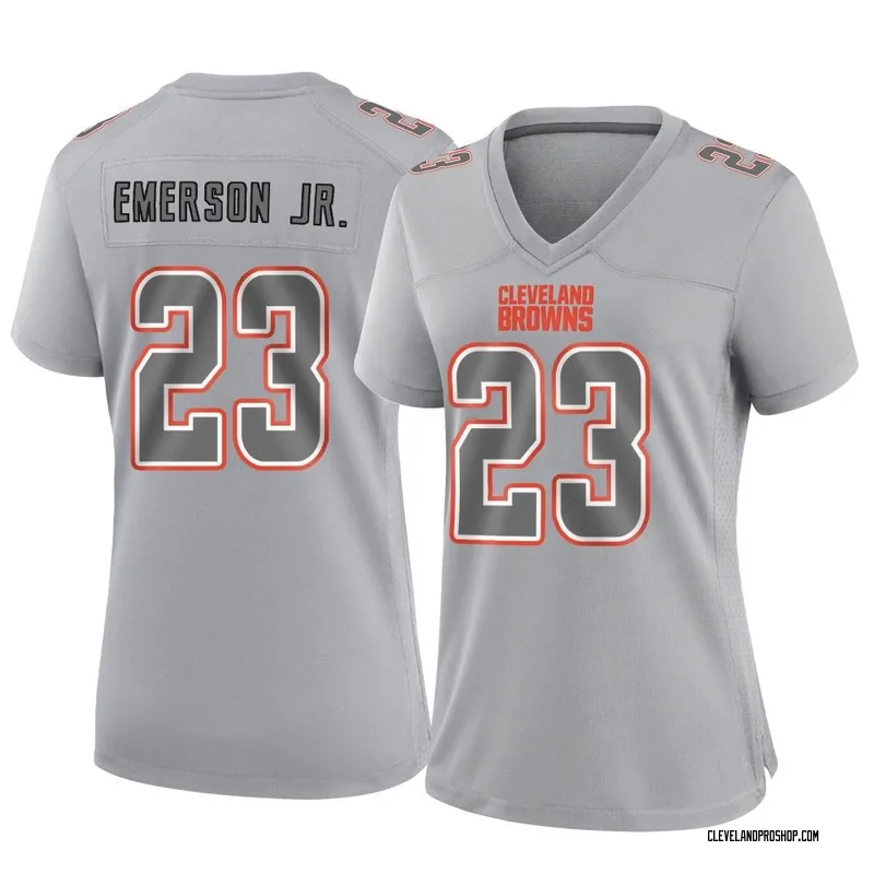 Lids Martin Emerson Jr. Cleveland Browns Fanatics Authentic Player-Issued  #23 Silver Nameplate from the 2021 NFL Season