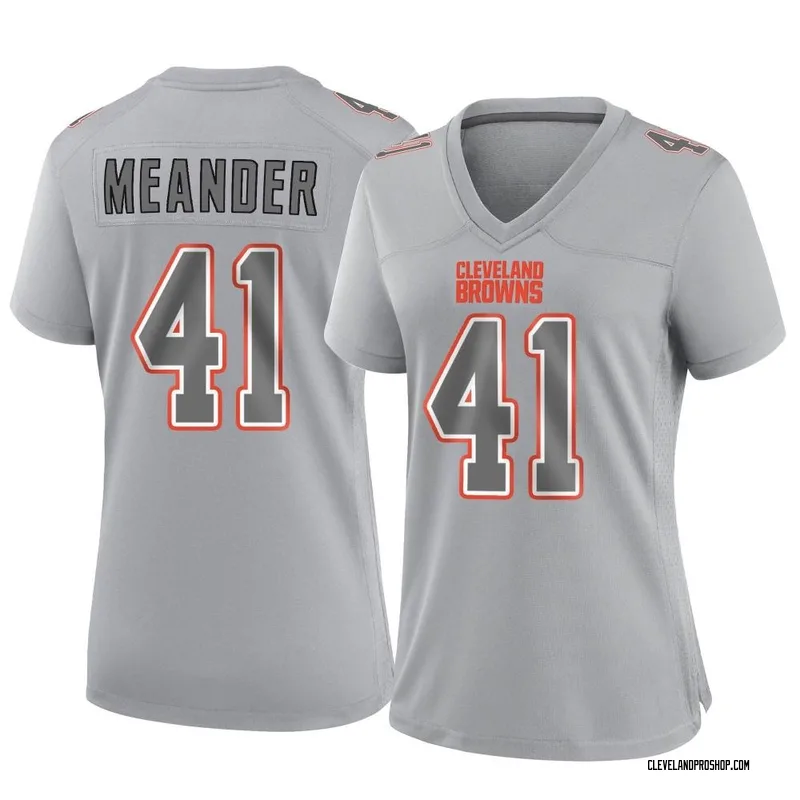 Gray Women's Montrel Meander Cleveland Browns Game Atmosphere