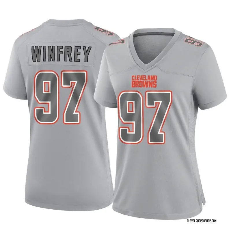 Gray Women's Perrion Winfrey Cleveland Browns Game Atmosphere