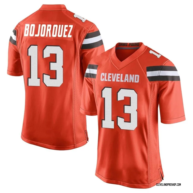 Corey Bojorquez Cleveland Browns Game-Used #13 Brown Jersey